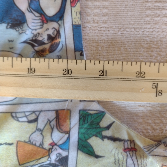 Vintage VTG 90s Rare Imported Betty Boop AOP All Over Print Shirt Unisex Large - Picture 2 of 6